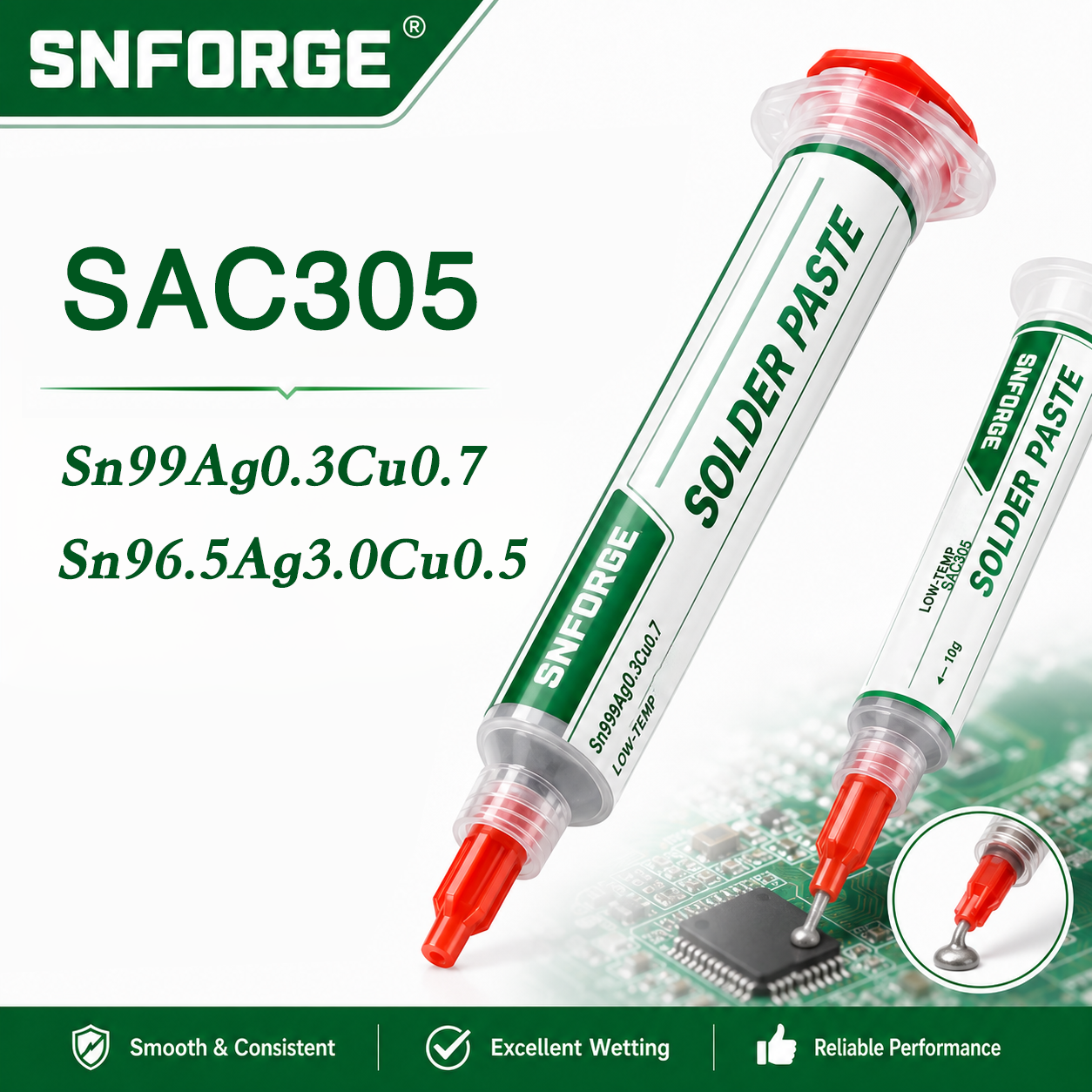 Home Automation System Diy - SAC305 Solder Paste Welding Tin Sn99Ag0.3Cu0.7
