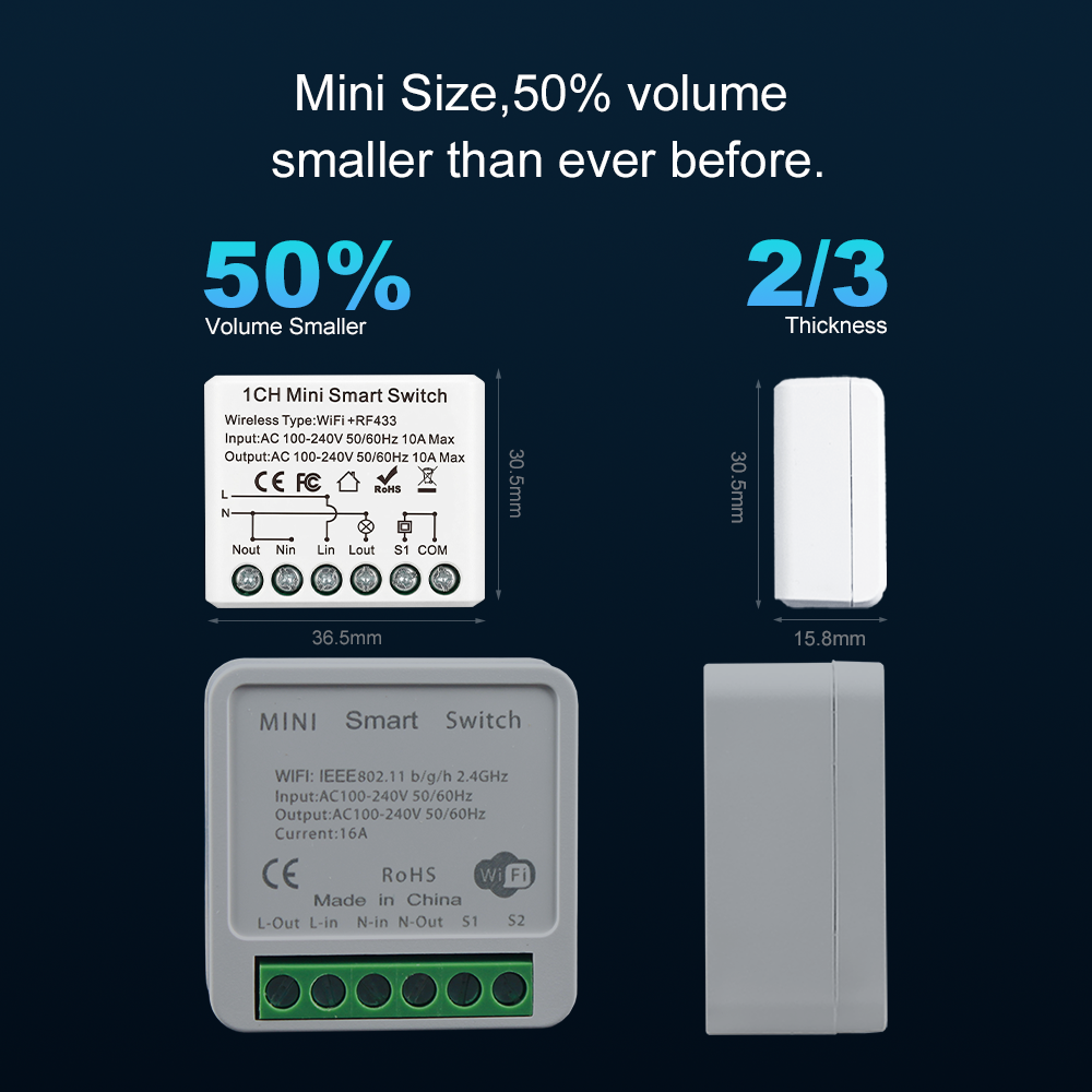For Tuya WIFI 10A Smart Light  - Smart Home Automation Diy ulasan dan harga