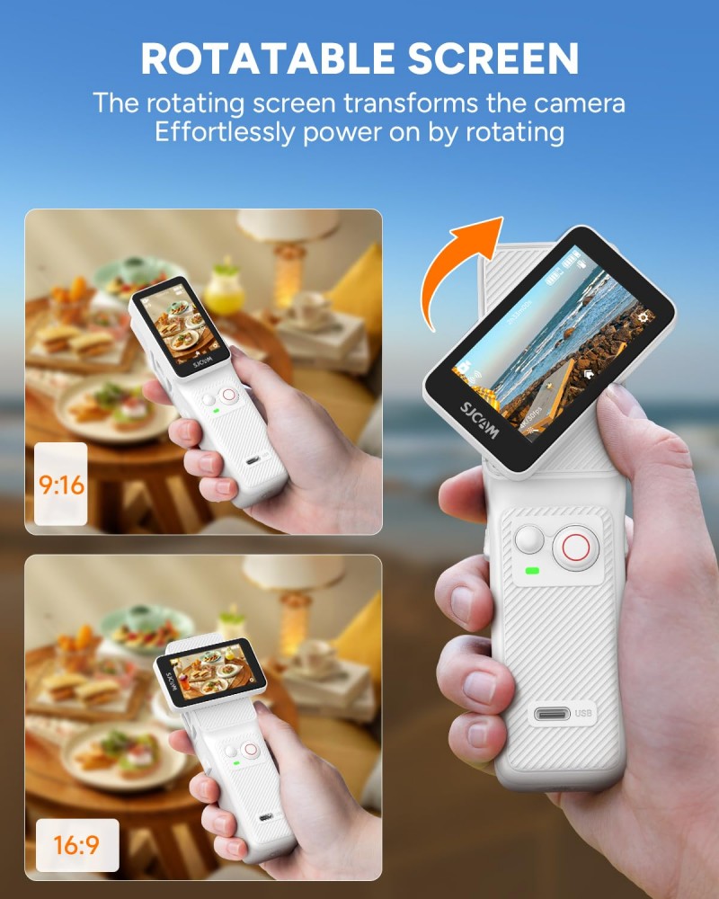 SJCAM New White C400 Pocket Ha - Home Assistant Sd ulasan dan harga