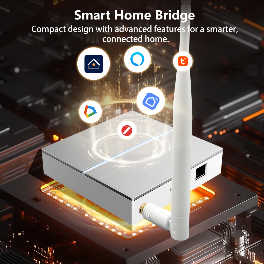 AVATTO Tuya ZigBee Gateway wit - Home Automation Technology ulasan dan harga
