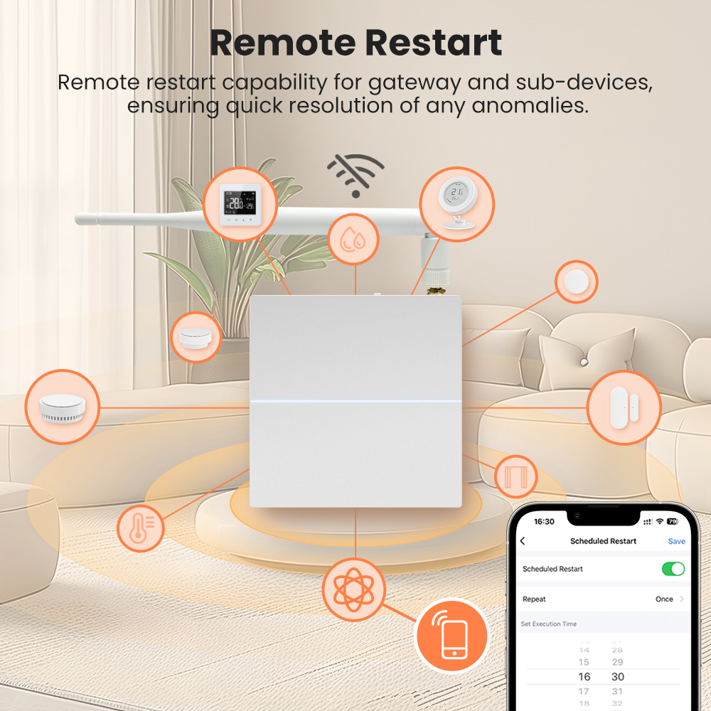 AVATTO Tuya ZigBee Gateway wit - Home Automation Technology ulasan dan harga