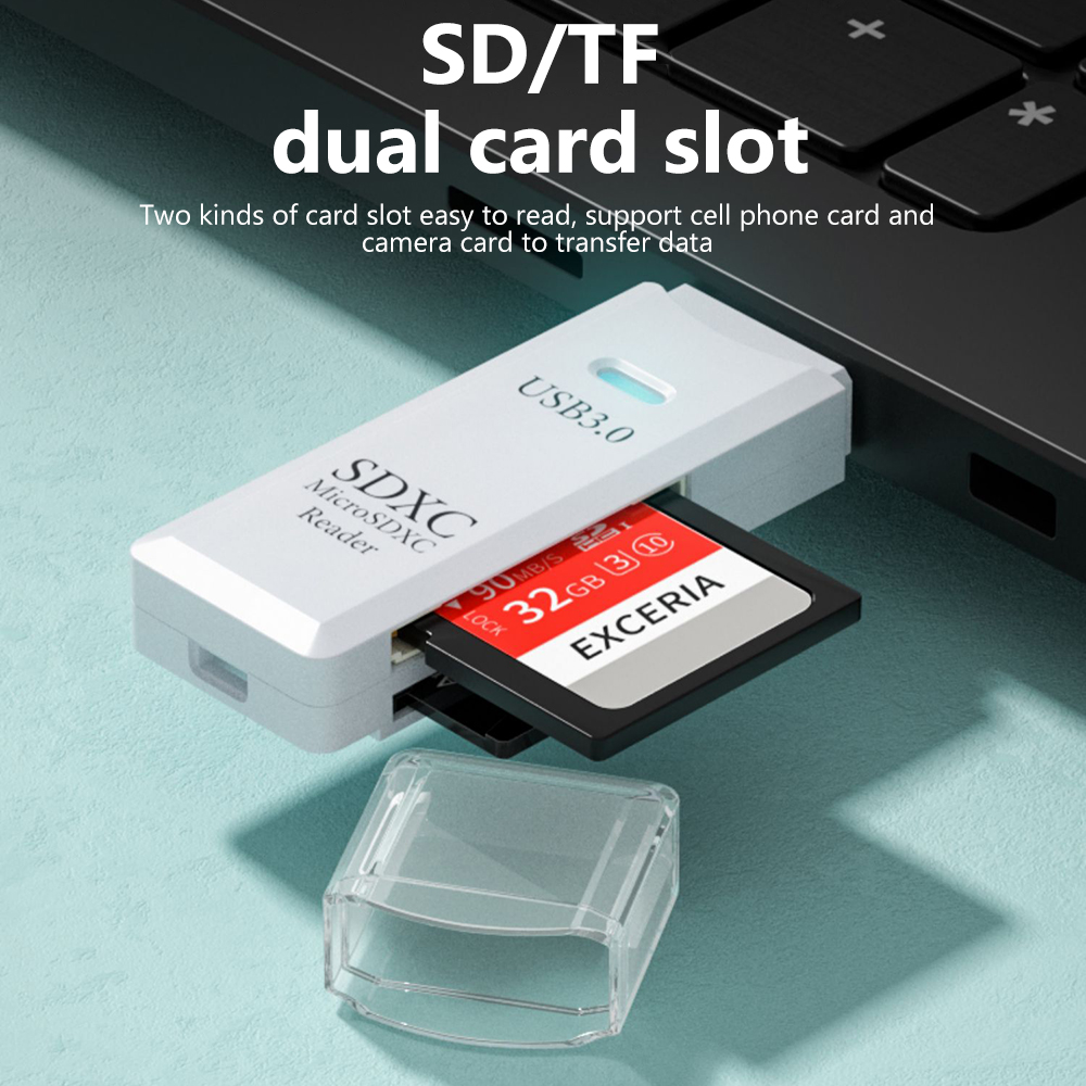 USB 3.0 Card Reader SD TF Memo - Home Assistant Sd ulasan dan harga