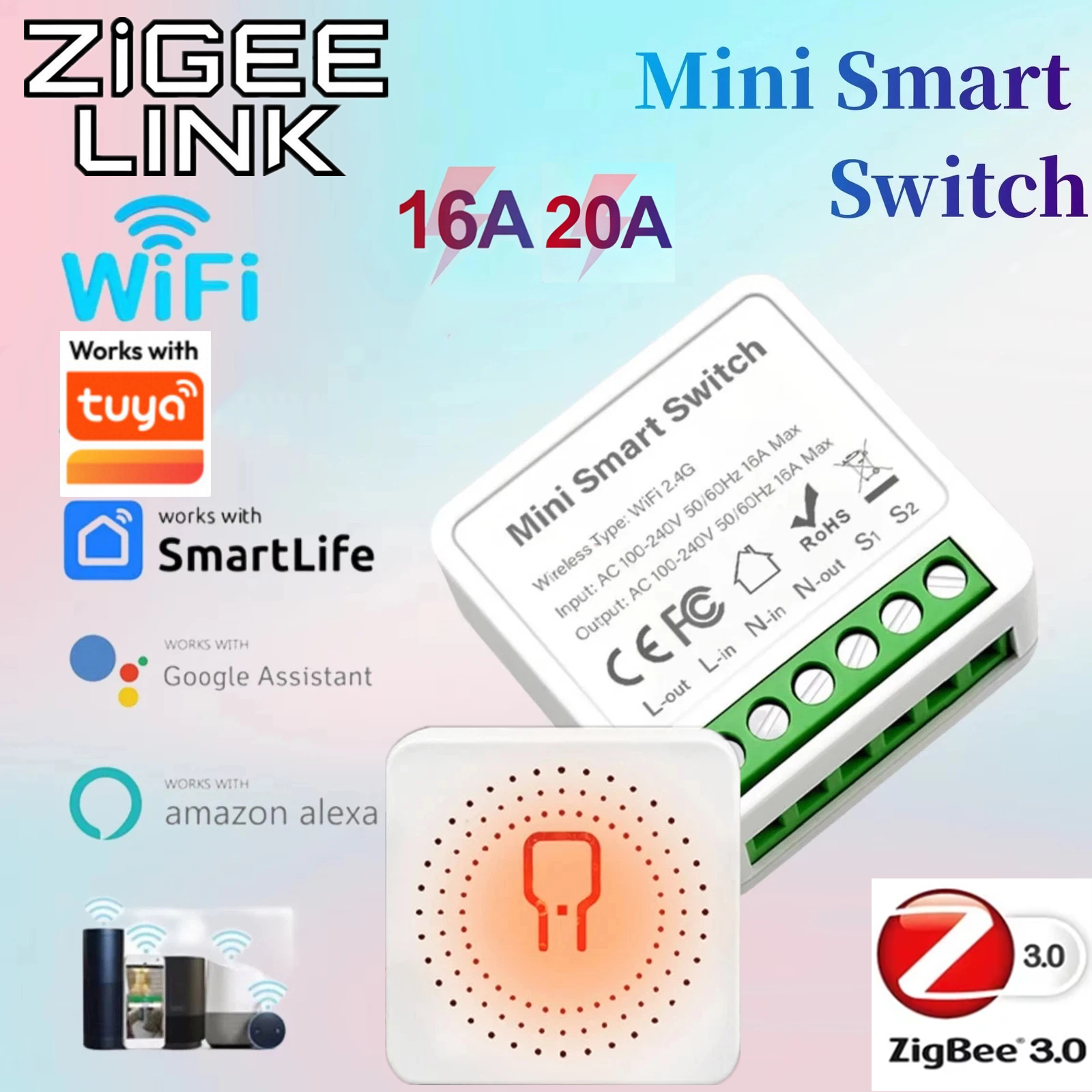 For Tuya Mini Smart WiFi Switc - Smart Home Automation Diy ulasan dan harga