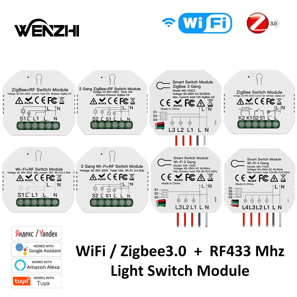 Light Switch Module Wifi Zigbe - Home Automation Technology ulasan dan harga