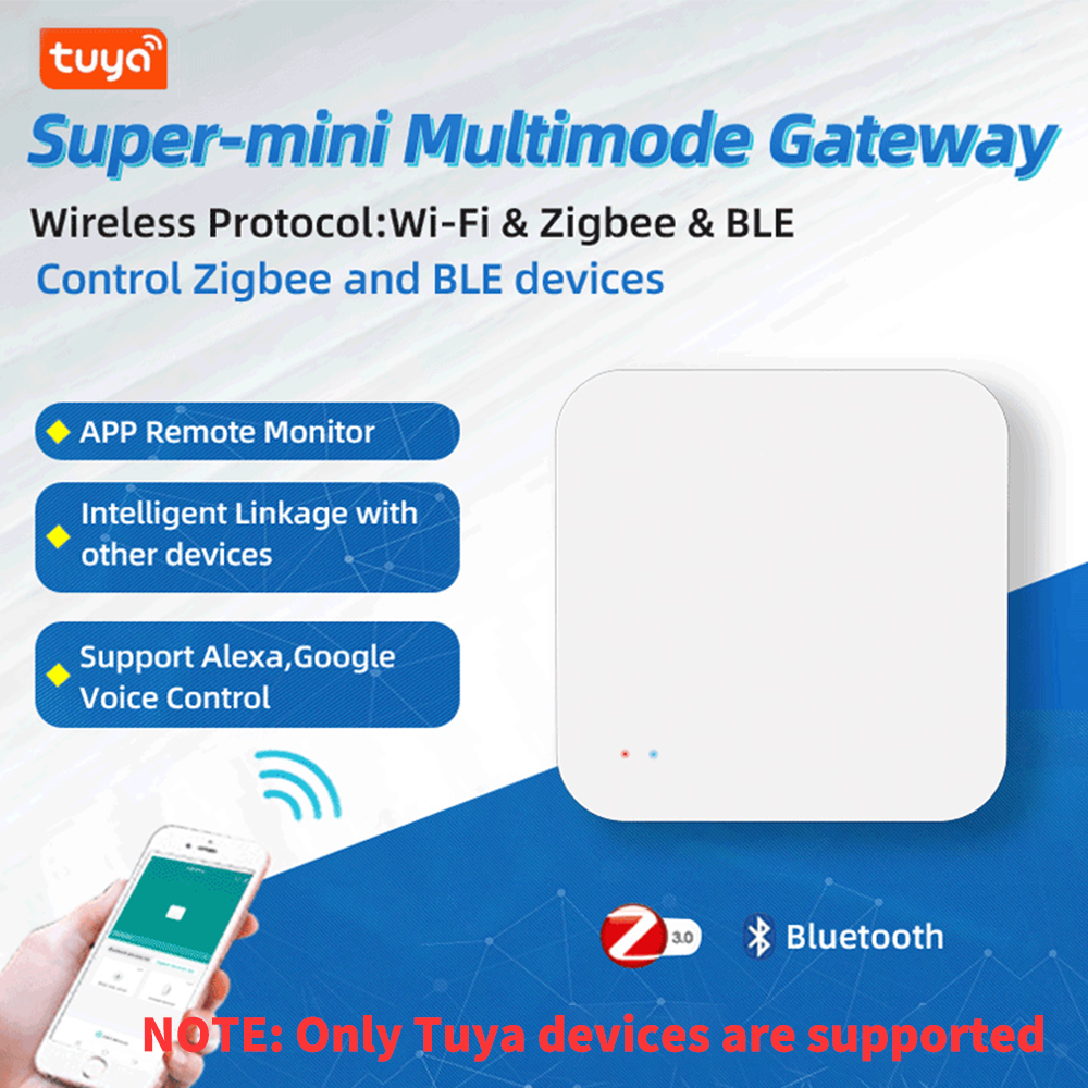 Tuya Zigbee Wireless Hub Gatew - Smart Home Automation Diy ulasan dan harga