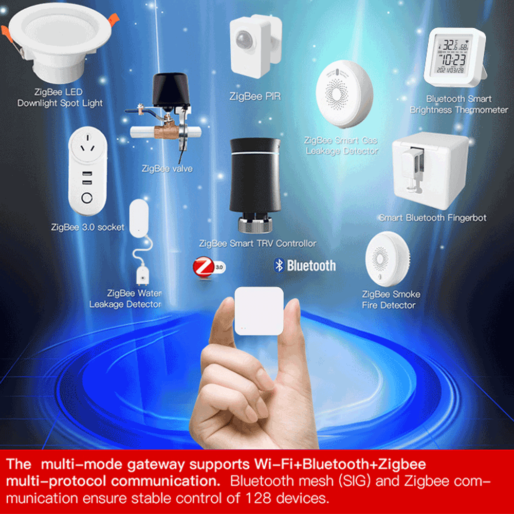 Tuya Zigbee Wireless Hub Gatew - Smart Home Automation Diy ulasan dan harga
