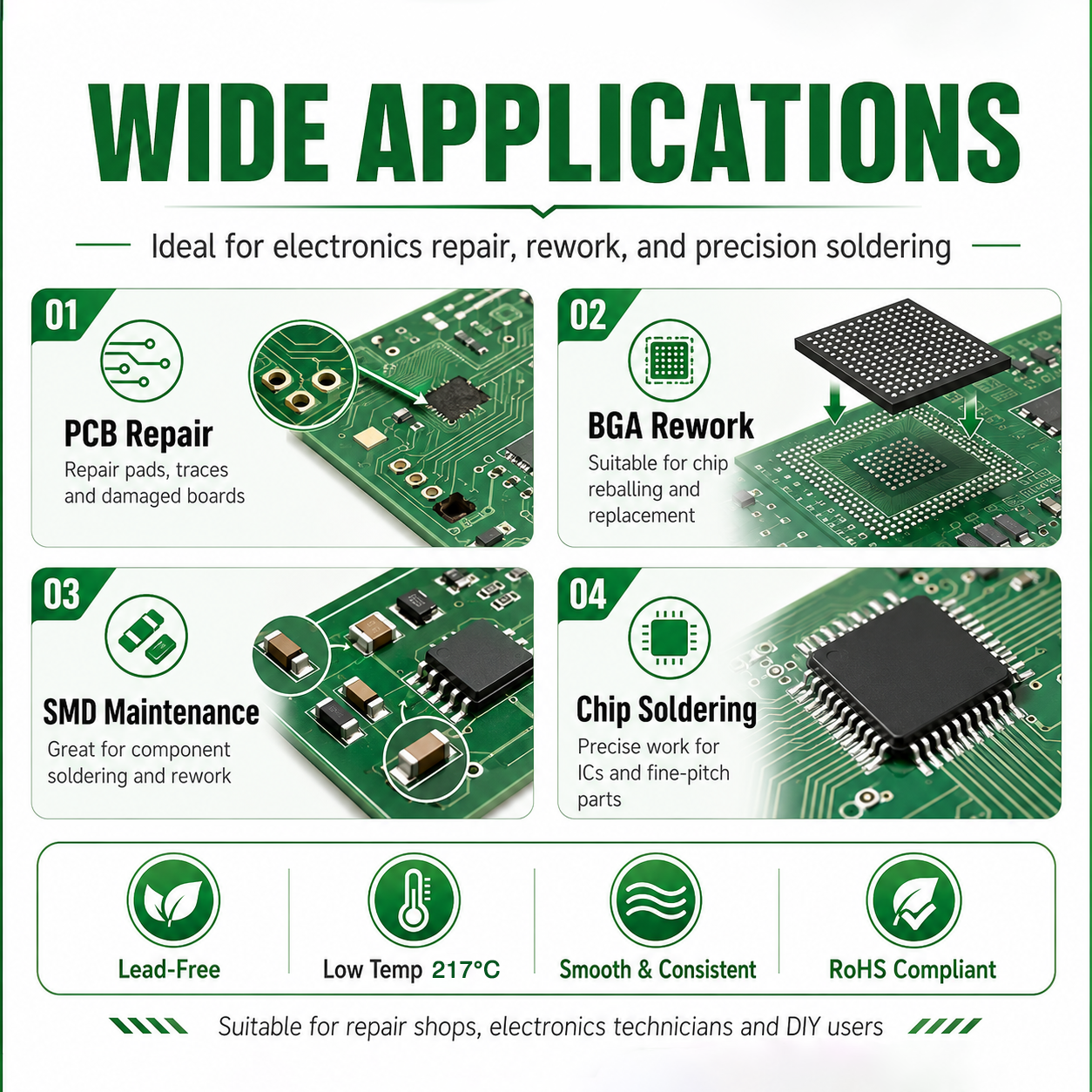 SAC305 Solder Paste Welding Ti - Home Automation System Diy ulasan dan harga