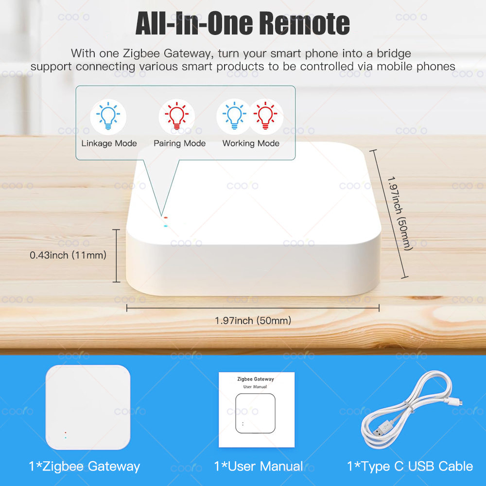 Zigbee 3.0 Gateway Hub Smart H - Home Automation Technology ulasan dan harga